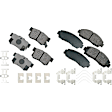 SET-AKACT1089A-B Front and Rear Ceramic Brake Pad Set