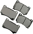 SET-AKACT1396-A Front and Rear Ceramic Brake Pad Set