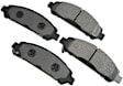SET-AKACT1401 Front and Rear Ceramic Brake Pad Set