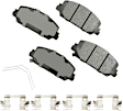 SET-AKACT1697-B Front and Rear Ceramic Brake Pad Set