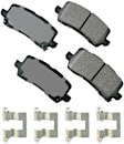 SET-AKACT1697-B Front and Rear Ceramic Brake Pad Set