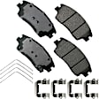 SET-AKACT1847-A Front and Rear Ceramic Brake Pad Set