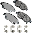 SET-AKACT621A-C Front and Rear Ceramic Brake Pad Set