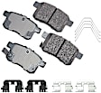 SET-AKACT914A-G Front and Rear Ceramic Brake Pad Set