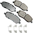SET-AKEUR1098A-A Front and Rear Ceramic Brake Pad Set