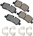 SET-AKEUR1098A-A Front and Rear Ceramic Brake Pad Set