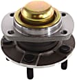 Front and Rear, Driver and Passenger Side Wheel Hub, 5 Lugs, With Bearing