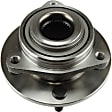 Front and Rear, Driver and Passenger Side Wheel Hub, 5 Lugs, With Bearing,, 3.5L, 6Cyl