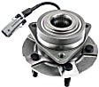 2004 Saturn Vue - Front Wheel Hub, 4-Wheel ABS, FWD, AWD, 5 Lugs, With Bearing, With Sensor