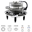 2004 Saturn Vue - Front Wheel Hub, 4-Wheel ABS, FWD, AWD, 5 Lugs, With Bearing, With Sensor