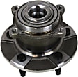 4-Wheel Set Front and Rear, Driver and Passenger Side Wheel Hubs, 5 Lugs, With Bearing, 5 x 4.53 in. Bolt Pattern