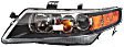 2006-2008 Acura TSX - Driver and Passenger Side Headlights, without Bulbs, HID/Xenon, OE comparable