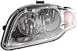 2005 Audi A4 Quattro - Driver and Passenger Side Halogen Headlight, With bulb(s),  Manual Transmission, OE Replacement, Sedan