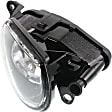 Front, Driver and Passenger Side Fog Lights, With Bulb(s), Halogen