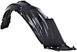 Front, Driver and Passenger Side, Fender Liner