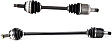 Front, Driver and Passenger Side Axle Assemblies, Automatic Transmission
