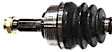 Front, Driver and Passenger Side Axle Assembly - New Set of 2