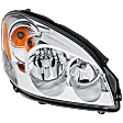 Driver and Passenger Side Halogen Headlights, With Bulbs, CAPA CERTIFIED