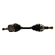 Front, Driver and Passenger Side Axle Assembly - New Set of 2