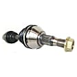 Front, Driver and Passenger Side Axle Assembly - New Set of 2