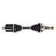 Front, Driver and Passenger Side Axle Assembly - New Set of 2