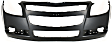 2011 Chevrolet Malibu - Sedan Front and Rear Primed Bumper Cover