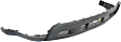 Front, Upper - Primed; Lower - Textured Bumper Cover, Without Sport Model, CAPA CERTIFIED