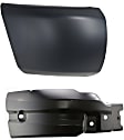 2013 Chevrolet Silverado 1500 - Front, Passenger Side Bumper End, For Models Without Fog Lights, Primed, Plastic/Steel