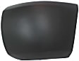 Front, Driver and Passenger Side Bumper End, Textured Plastic