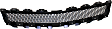 2009 Chevrolet Malibu LT - Upper and Center Grille and Grille Cover, Paintable
