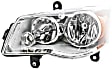 2008 Chrysler Town & Country - Driver and Passenger Side Halogen Headlight, With bulb(s), OE Replacement