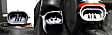 2008 Chrysler Town & Country - Driver and Passenger Side Halogen Headlight, With bulb(s), OE Replacement