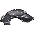 Front, Driver and Passenger Side, Outer Section, Fender Liner, RWD