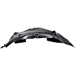 Front, Driver and Passenger Side, Outer Section, Fender Liner, RWD