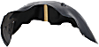 Front, Driver and Passenger Side, Fender Liner