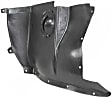 Front, Driver and Passenger Side, Front Section, Fender Liner