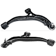 Front, Driver and Passenger Side, Lower Control Arm, With ball joint(s)