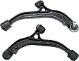 Front, Driver and Passenger Side, Lower Control Arms