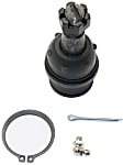 Front, Driver and Passenger Side, Lower Ball Joints, Non-Adjustable, Press-In Mounting Type