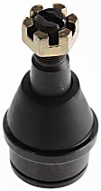 Front, Driver and Passenger Side, Lower Ball Joints, Non-Adjustable, Press-In Mounting Type
