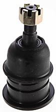 Front, Driver and Passenger Side, Upper and Lower Ball Joints, Non-Adjustable, Press-In Mounting Type