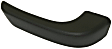 Front, Driver and Passenger Side Interior Door Handles, Textured Black, Without Door Lock Hole