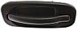 2007 Chevrolet Silverado 3500 Classic - Front, Driver and Passenger Side Smooth Black Exterior Door Handle, Driver Side - With Key Hole; Passenger Side - Without Key Hole, Old Body Style