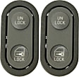 Front, Driver and Passenger Side Door Lock Switch