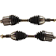 Front, Driver and Passenger Side Axle Assemblies, Transfer Inner Stub Shaft From Original Axle to Replacement CV Axle