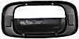 2006 Chevrolet Silverado 1500 - Tailgate Handle and Bezel, Smooth Black, Plastic, Without Camera Hole, Without Key Hole