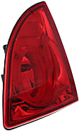 Driver and Passenger Side, Outer Halogen Tail Light, With bulb(s), OE Replacement