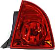 Driver and Passenger Side, Outer Halogen Tail Light, With bulb(s), OE Replacement, CAPA Certified