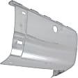 Rear, Driver and Passenger Side Bumper End, Chrome Steel