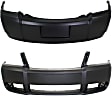 2008 Dodge Avenger - Front and Rear Primed Bumper Cover, CAPA Certified